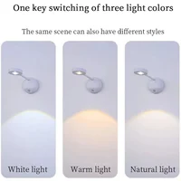 Настольная лампа LED с датчиком движения 3 colour light MZ-L2201 White