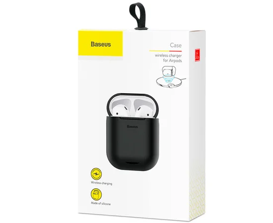 Беспроводное зарядное устройство Baseus для Airpods Черный