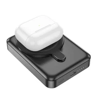 Портативное зарядное устройство Power Bank Hoco Q11 Expressar PD20W 3in1 с БЗУ 10 000 mAh Black