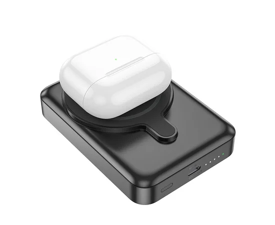 Портативное зарядное устройство Power Bank Hoco Q11 Expressar PD20W 3in1 с БЗУ 10 000 mAh Black