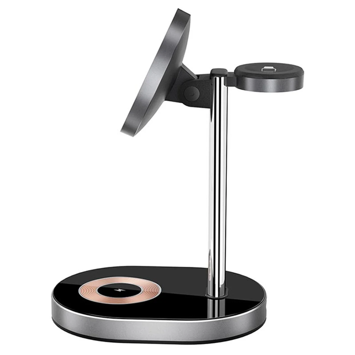 БЗУ WIWU Wi-W003 3 in 1 wireless charger Black