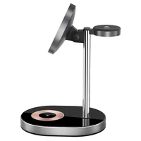 БЗУ WIWU Wi-W003 3 in 1 wireless charger Black