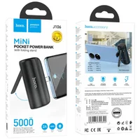 Портативний зарядний пристрій Power Bank Hoco J106 Pocket Type-C 5000 mAh Black