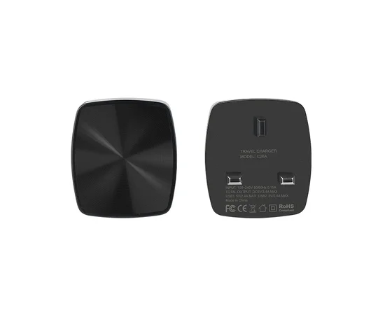 СЗУ Hoco C26A Mighty (2USB/2.4A) Черный