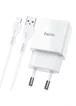 СЗУ Hoco N9 (1USB/2,1A) + Lightning Белый