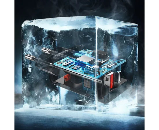 СЗУ Usams US-CC121 T35 QC3.0 + PD3.0 20W Черный