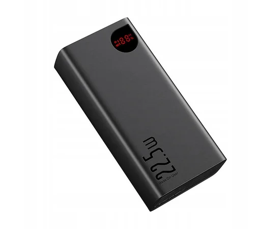 Портативное зарядное устройство Baseus Adaman Digital Display 22.5W 40000mAh (PPAD020101) Black