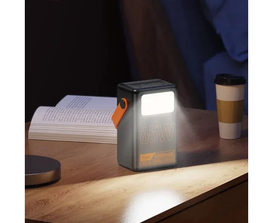 Портативное зарядное устройство Power Bank Hoco J110A Powerful PD65W 60 000 mAh Black