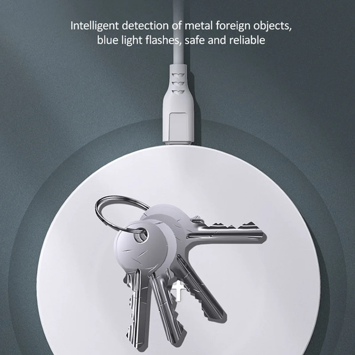 БЗУ Usams US-CD149 Fast Charge 15W (настільний) Білий