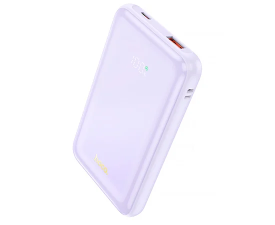 Портативное зарядное устройство Power Bank Hoco Q21 Great 22.5W+PD20W 10000 mAh Purple