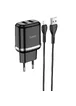 СЗУ Hoco N4 (2USB/2.4A) + Lightning Черный