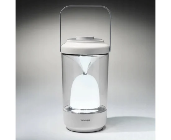 Фонарь аккумуляторный TIROSS TS-1982 (2400mAh с функцией Power Bank) Белый / Серый