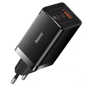 СЗУ Baseus GaN5 Pro 65W 2Type-C+USB 100W EU (CCGP12020) Black