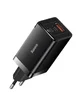 СЗУ Baseus GaN5 Pro 65W 2Type-C+USB 100W EU (CCGP12020) Black