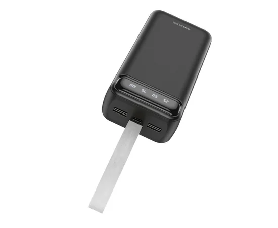 Портативное зарядное устройство Power Bank BOROFONE BJ14B Freeway 30000 mAh Black