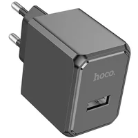 СЗУ HOCO CS11A (1USB) + Type-C Black