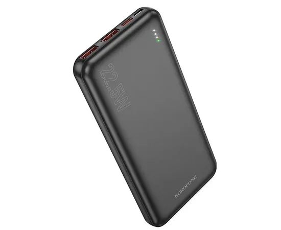 Портативное зарядное устройство Power Bank BOROFONE BJ38 22.5W+PD20W 10 000 mAh Black