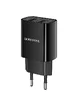 СЗУ Borofone BA53A Powerway (2USB/2.1A) + Lightning Черный