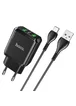 СЗУ HOCO N6 QC3.0 (2USB/3A) + USB - Type-C Черный