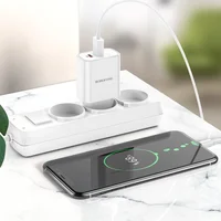 СЗУ Borofone BA55A PD20W+QC3.0 (1USB/1Type-C/3A) Белый