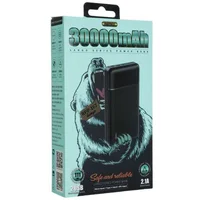 Портативное зарядное устройство Power Bank Remax RPP-167 Lango 30000 mAh Черный