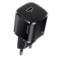 СЗУ Usams US-CC140 T42 25W Super Si (1Type-C/25W) Черный