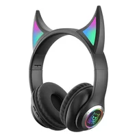 Накладные беспроводные наушники Devil's Horn STN-29 Black