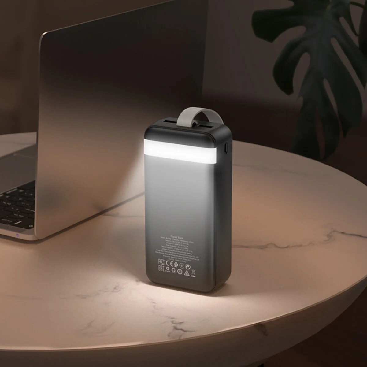 Портативное зарядное устройство Power Bank BOROFONE BJ14B Freeway 30000 mAh Black