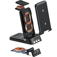 БЗУ + часы А60 4in1 25W Black