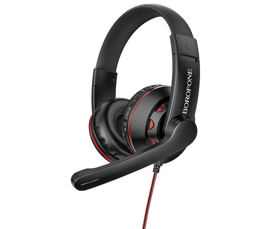 Стерео Наушники BOROFONE BO102 Красный