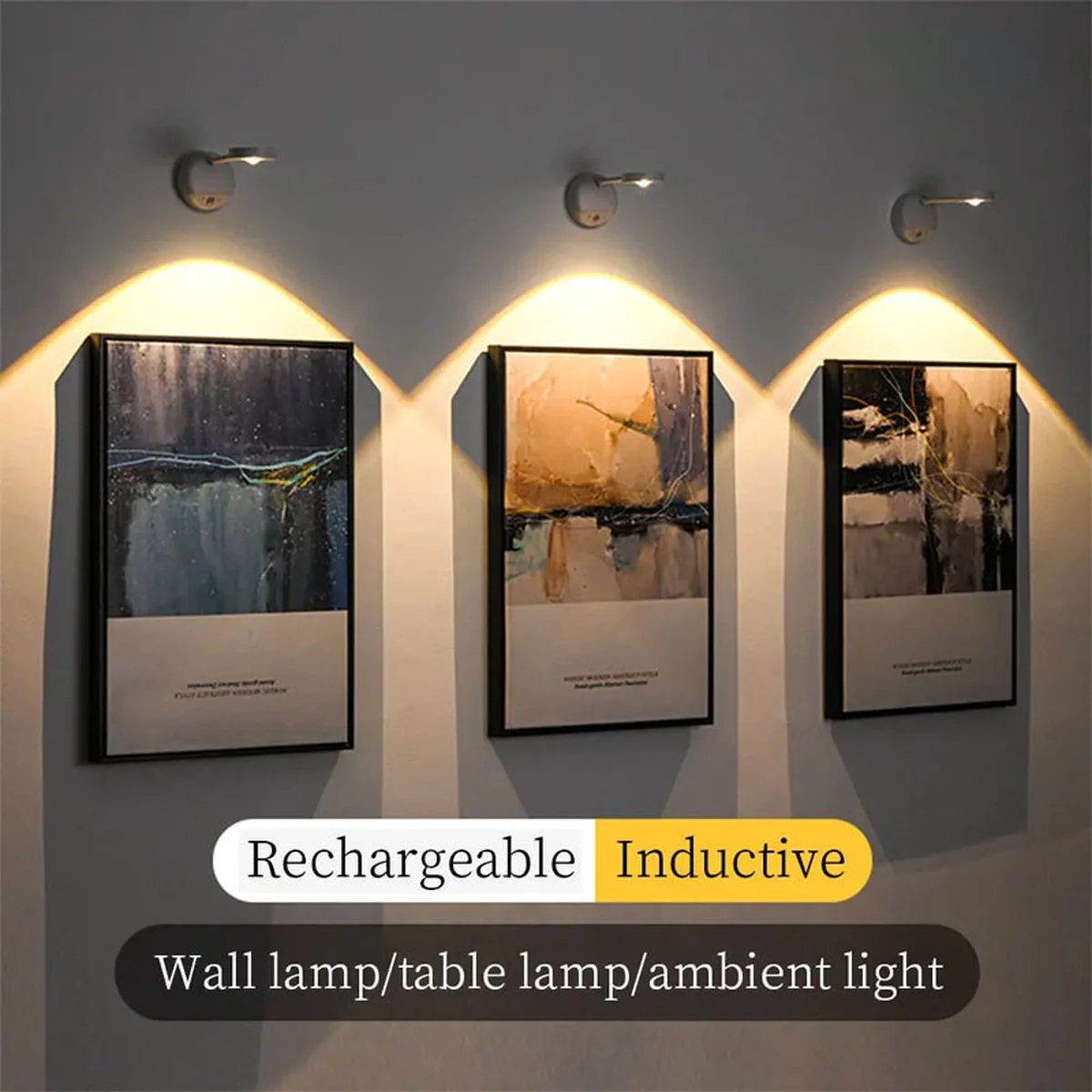 Настольная лампа LED с датчиком движения 3 colour light MZ-L2201 White