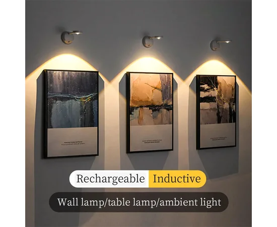 Настольная лампа LED с датчиком движения 3 colour light MZ-L2201 White