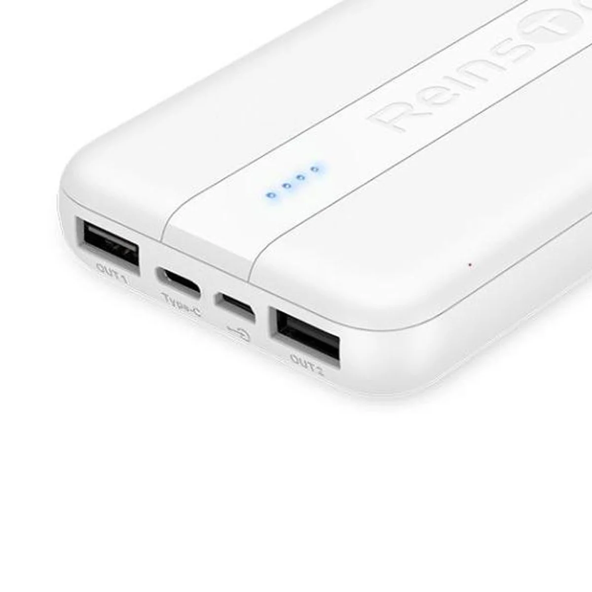 Портативное зарядное устройство Power Bank Reinston EPB026 10000 mAh Белый
