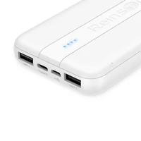 Портативное зарядное устройство Power Bank Reinston EPB026 10000 mAh Белый
