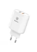 СЗУ Baseus Bojure Series EU (2USB 1xQuickCharge QC3.0 23W) Белый