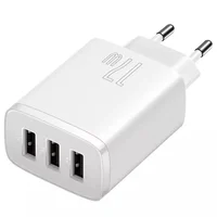 СЗУ Baseus Compact 17W (3USB) (CCXJ02) Білий