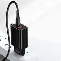 СЗУ Usams US-CC121 T35 QC3.0 + PD3.0 20W Чорний