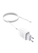 СЗУ HOCO C81A (1USB/2.1A) + MicroUSB Белый