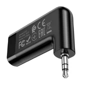 Bluetooth FM Трансмиттер HOCO E53 Dawn Sound, беспроводной Черный