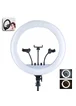 Кольцевая светодиодная LED лампа Arc Ring Remote control 21" + tripod 2.1m Black