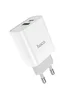 СЗУ HOCO C80A Plus Rapido PD20W+QC3.0 (1Type-C/1USB) White