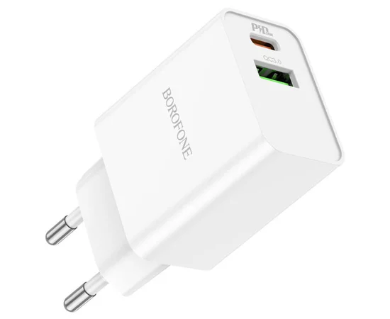 СЗУ Borofone BA69A PD20W+QC3.0 White