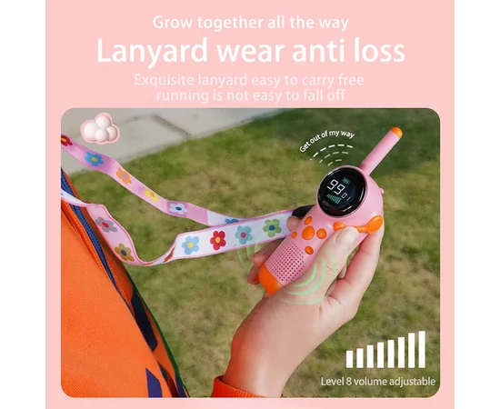 Дитяча рація Walkie Talkie D22 Pink
