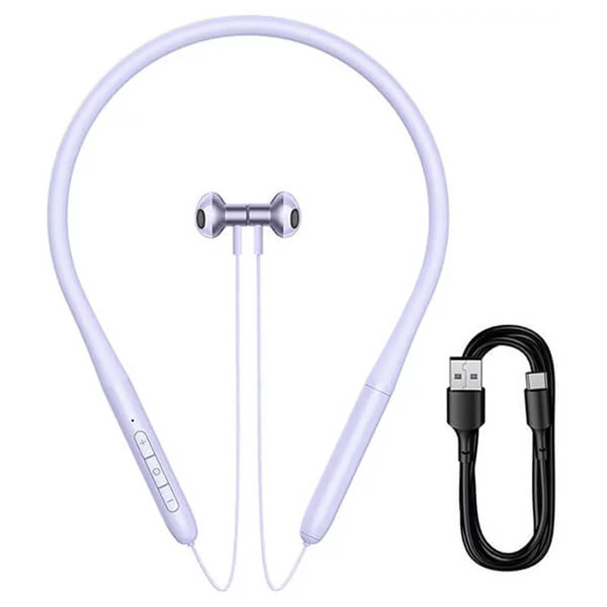 Беспроводные наушники Baseus Bowie P1 Half In-ear Neckband Wireless Earphones (NGPB000) Purple