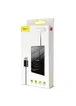 Беспроводное зарядное устройство Baseus Card Ultra-Thin 15W (with USB cable 1m) Черный