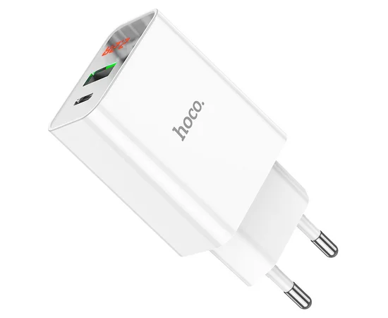 СЗУ HOCO C100A PD20W+QC3.0 White