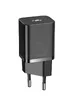 СЗУ Baseus Super Si Quick Charger 1C 20W + кабель Type-C to Lightning Черный