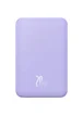 Портативное зарядное устройство Power Bank Baseus Magnetic Mini OS 20W c БЗУ 10000 mAh (PPCX110105) Purple