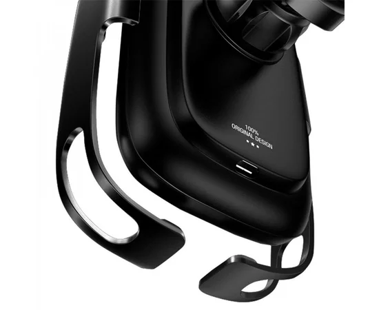 Автодержатель с БЗУ Baseus Rock-Solid Electric Holder Черный