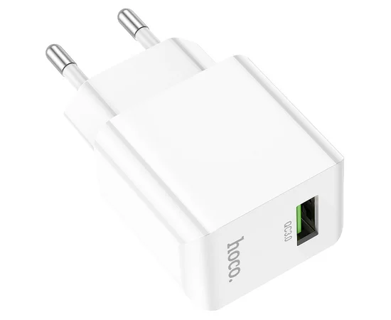СЗУ Hoco C98A QC3.0 (1USB/3.0A) Белый